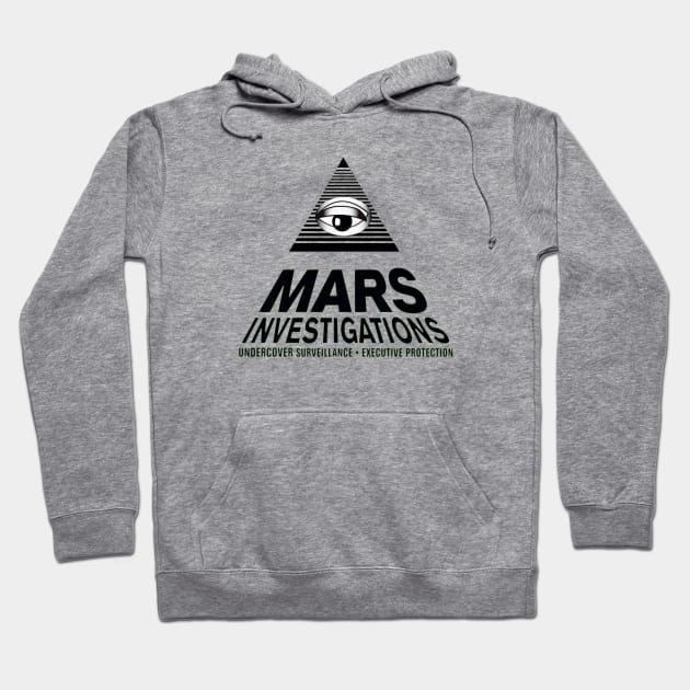 Mars Investigations! Hoodie by LordNeckbeard